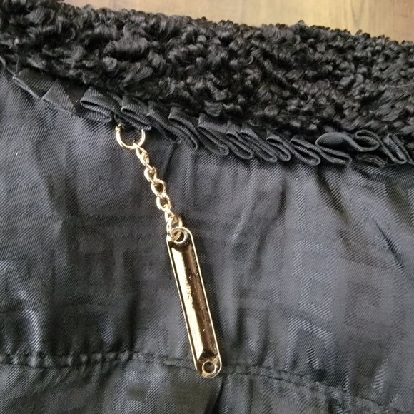 House of CB XS Faux Fur Long Coat Teddy Black Cozy Whimsygoth Fairygrunge Winter - Picture 7 of 10